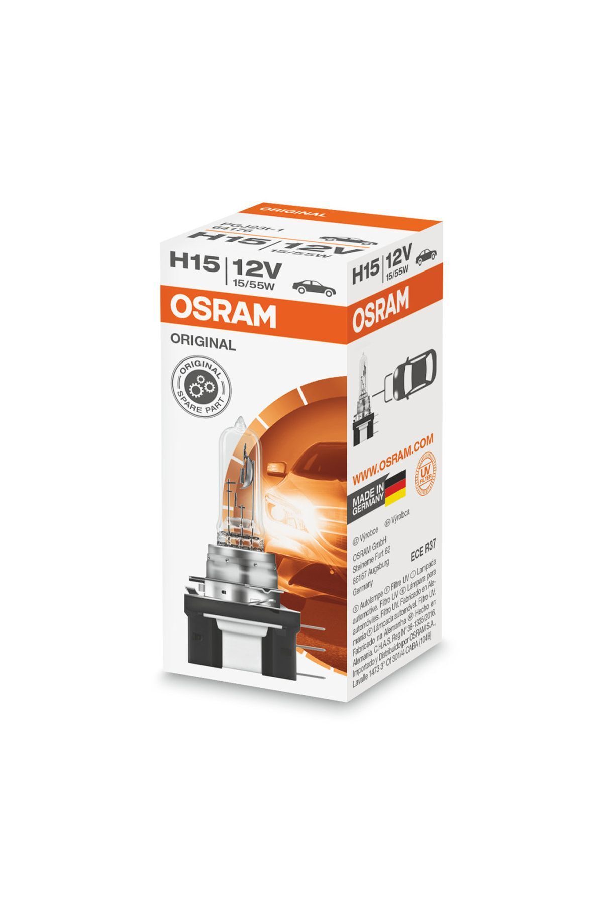 Halojen Ampul H15 12v 15/55w - 64176