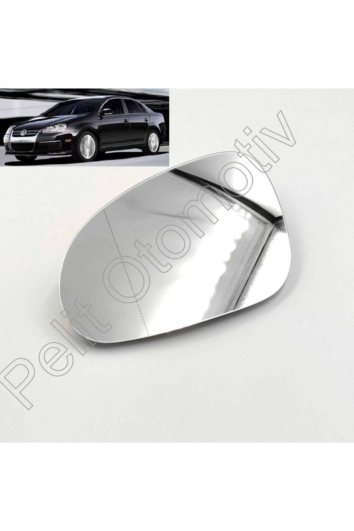 Jetta (2006-2011) Sol Ayna Camı 1k0857521