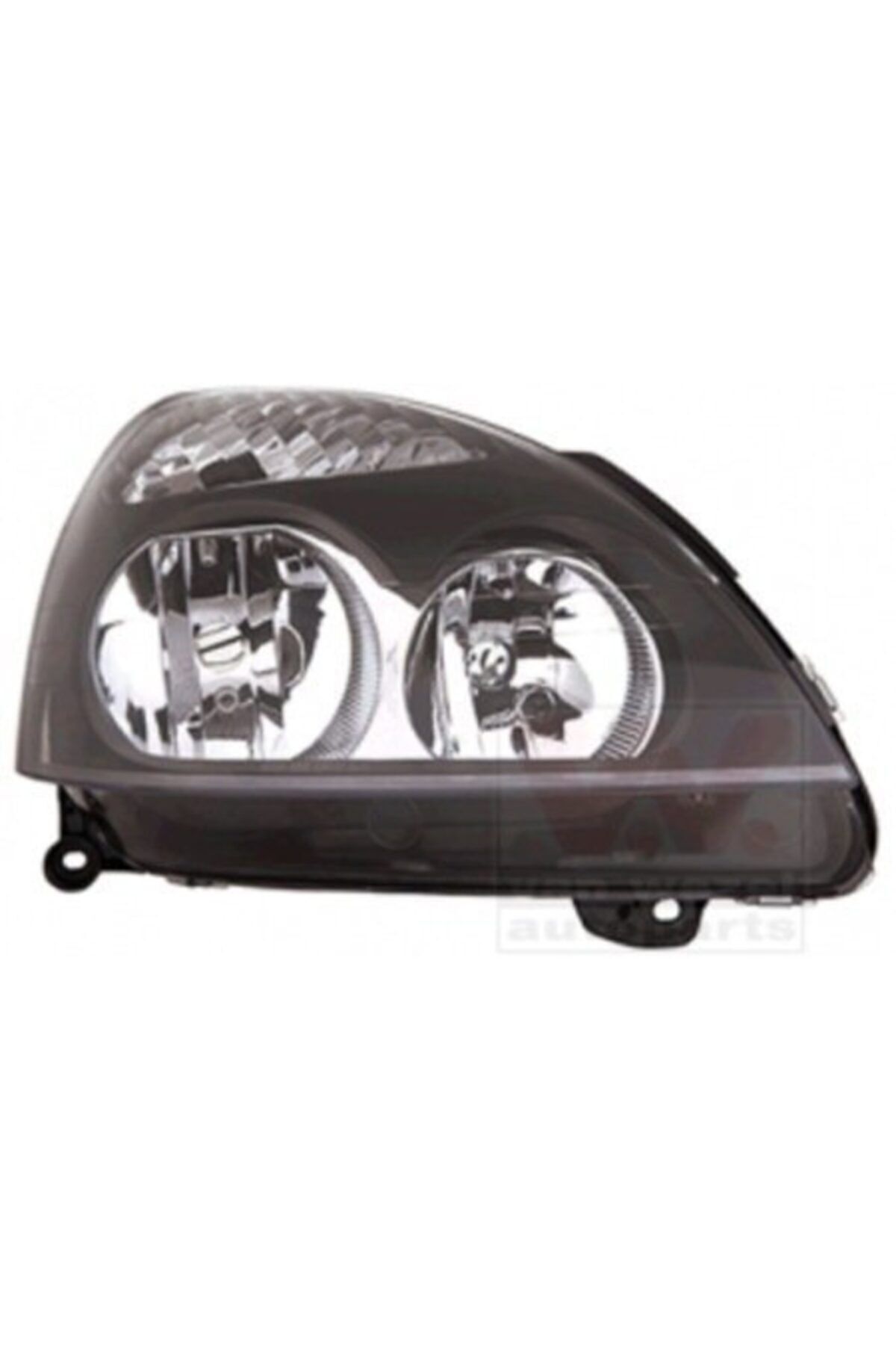 Renault Clio, 2 Far Sağ Komple Siyah 2002-2004 Model 7701054063 Uyumlu