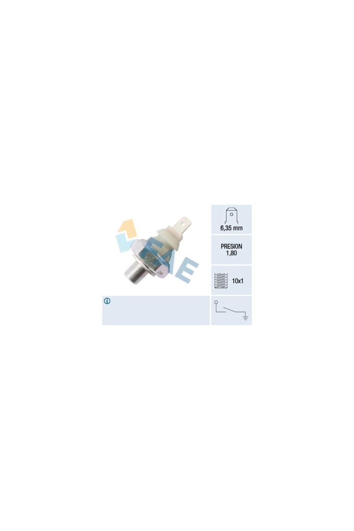SW90030 BASINÇ SENSÖRÜ YAĞ VAG 80 100 200 A4 A6 CAD2 GO3 PO3 PAS 91- Kampanya FAE-12910