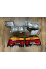 KaragözOtomotiv Toyota Corolla Ae101 Ön Far + Sinyal + Stop Seti 1993-1998 Uyumlu