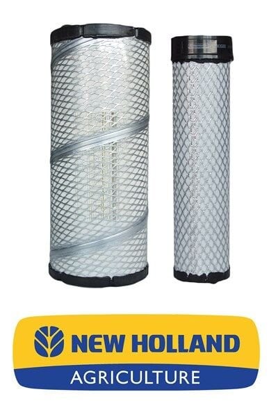 New Holland Tt-Td-Tn-T4-56 Serisimotor Hava Filtresi Kiti Iç-Dış Tek Ebat