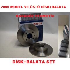 Bosch On Fren Dısk+Balata Tofas Uyumlu Dogan SLX 2000 ÜST 85050400 240m 0986478342