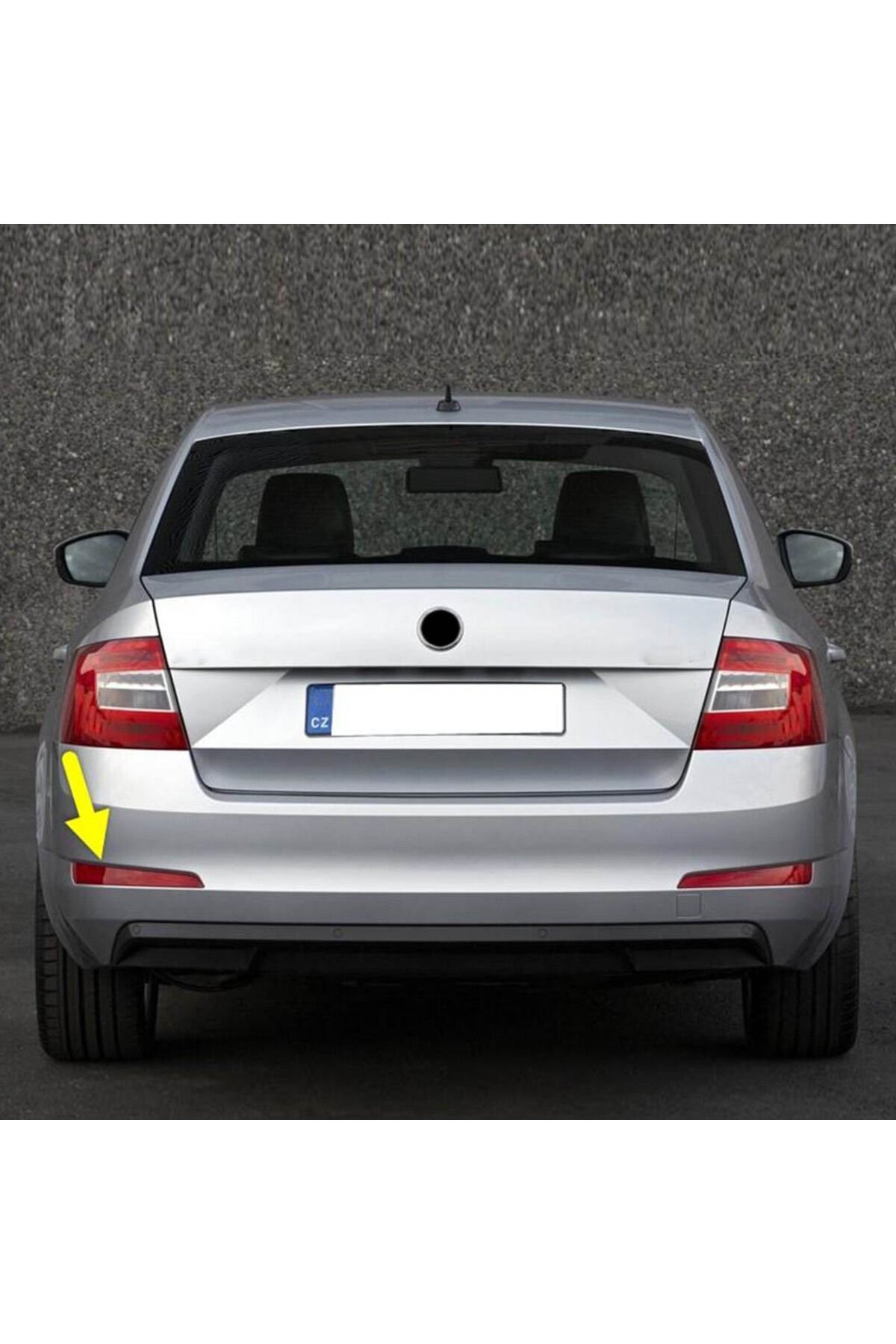 Skoda Octavia A7 2013-2017 Arka Tampon Sol Alt Reflektörü 5e5945105