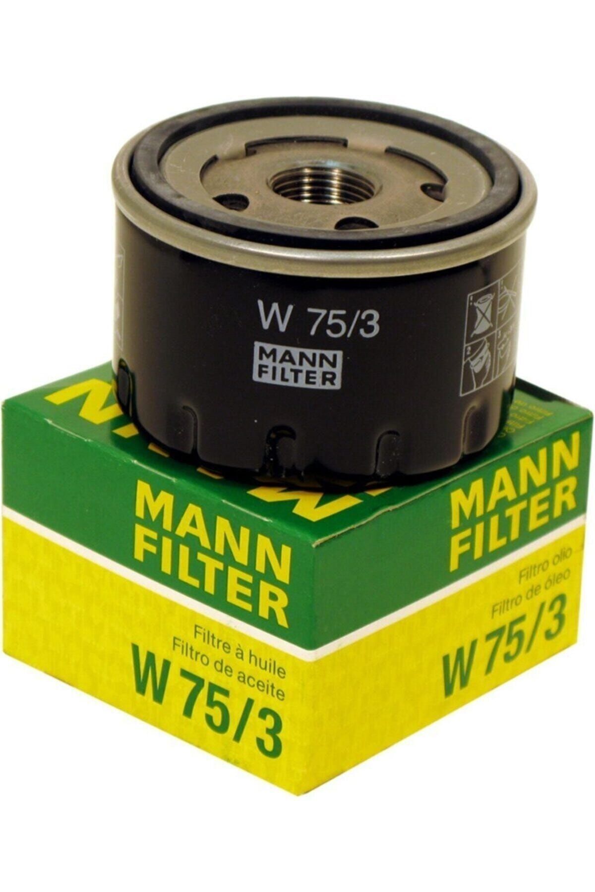 Renault Mann W 75/3 Yağ Filtresi Orjinal Ürün