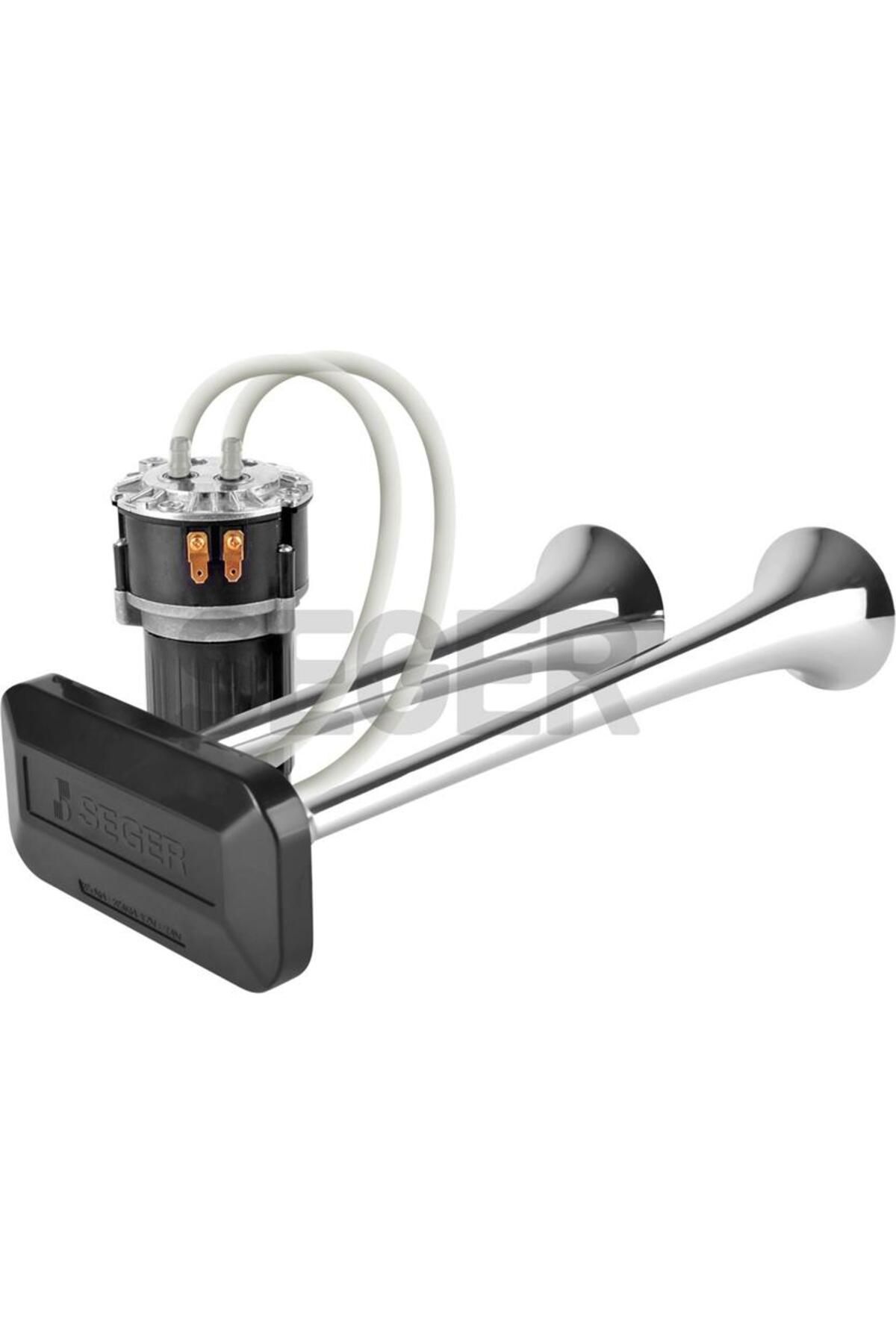 seninoton Komprosörlü Iki Borulu Fala Fala Korna 12v