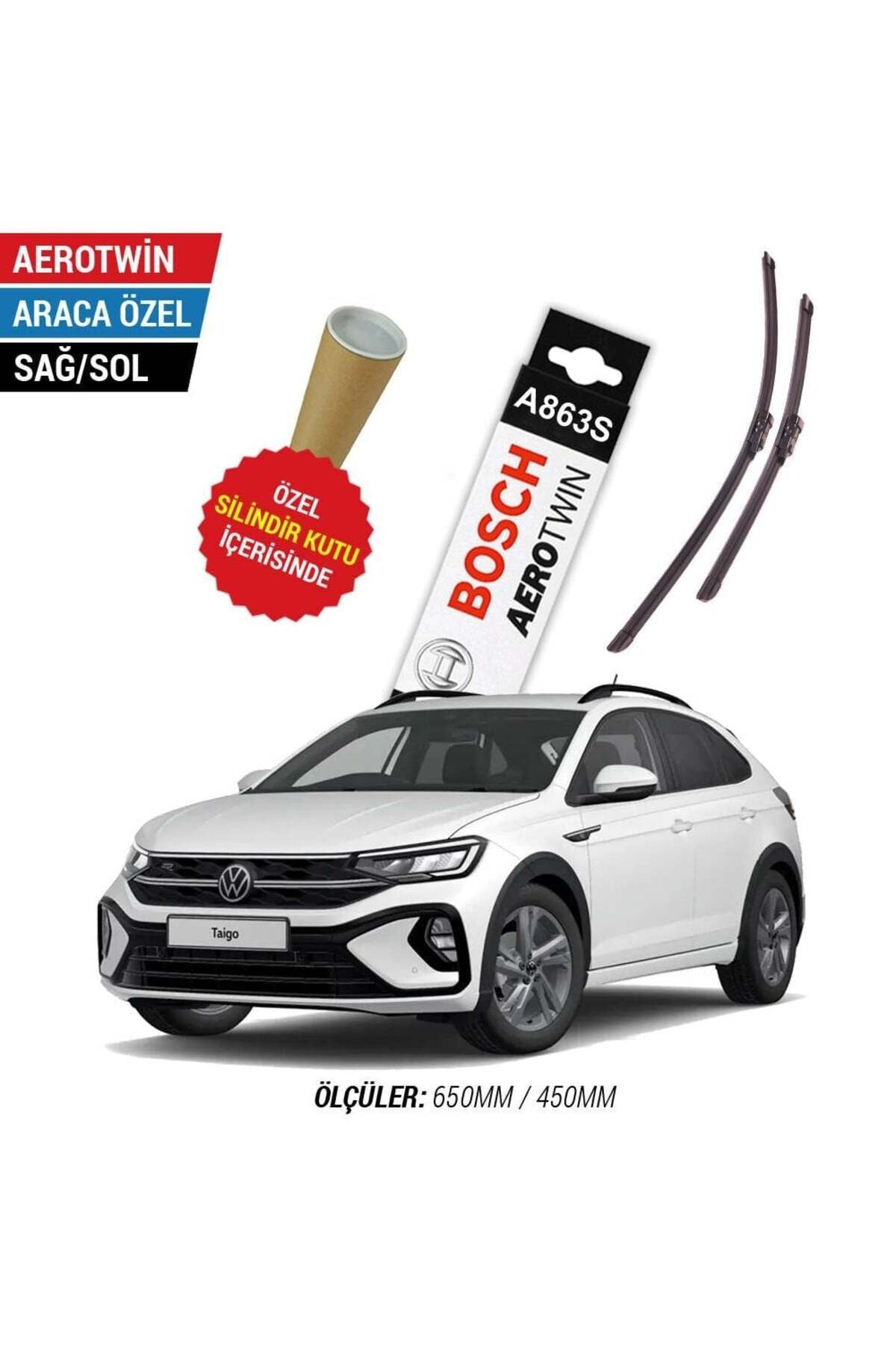 Volkswagen Taigo Silecek (2022-2024) Bosch Aerotwin A863S