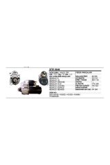 Renault 9- R19 R11 R21 Marş Motoru 12 V 10 Diş Valeo Tip-Str 3040