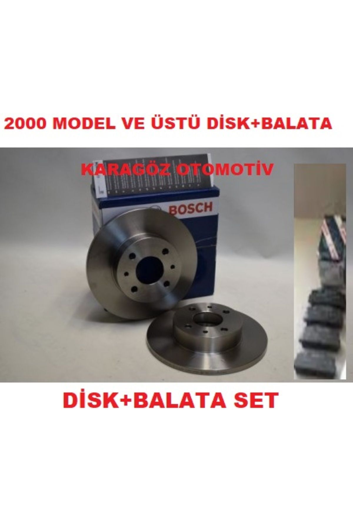 On Fren Dısk+Balata Tofas Dogan SLX 2000 ÜST 85050400 240m