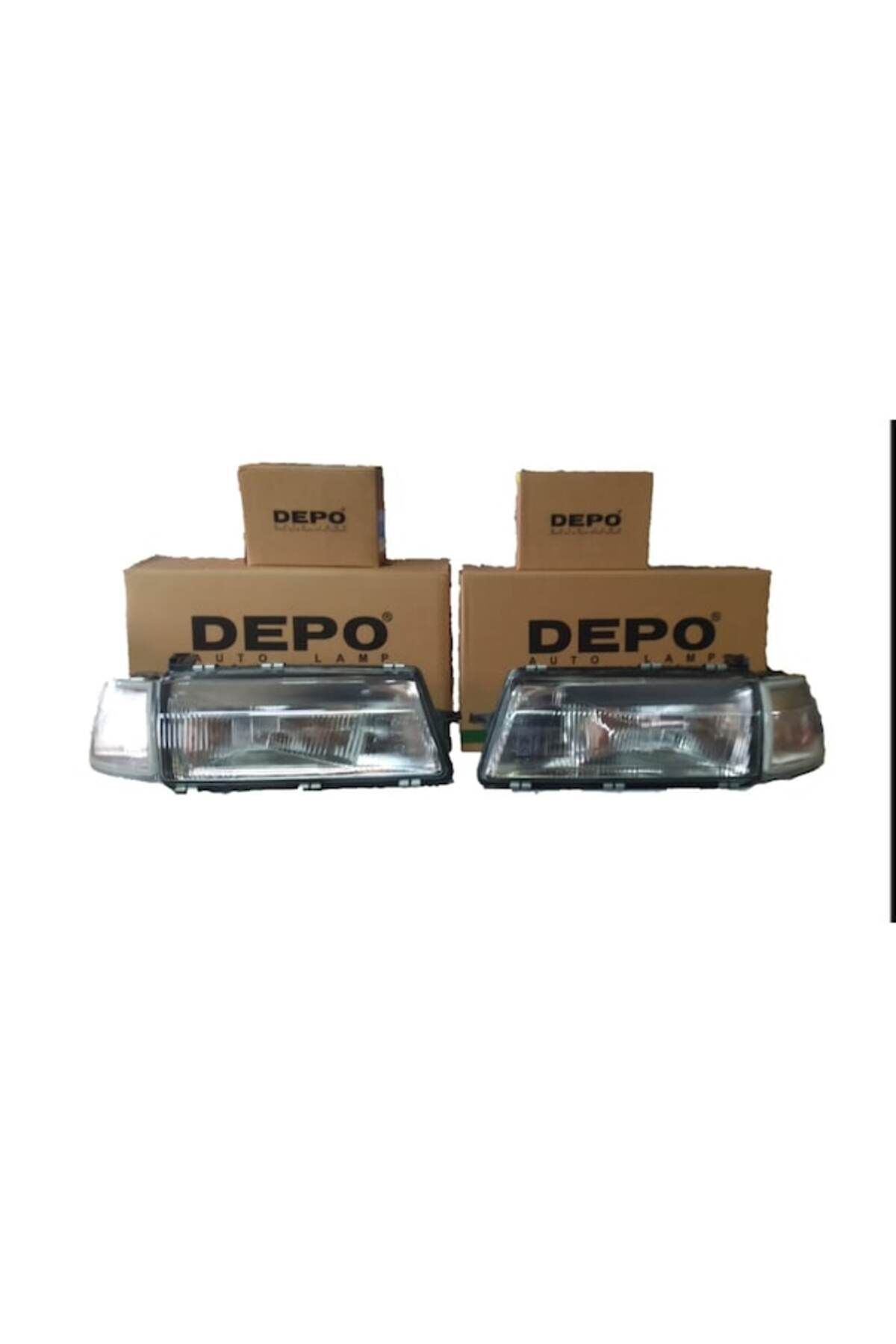 KARAGÖZ Opel Vectra A Far Komple 93-95 Sağ Sol Far Sinyal Kit Depo