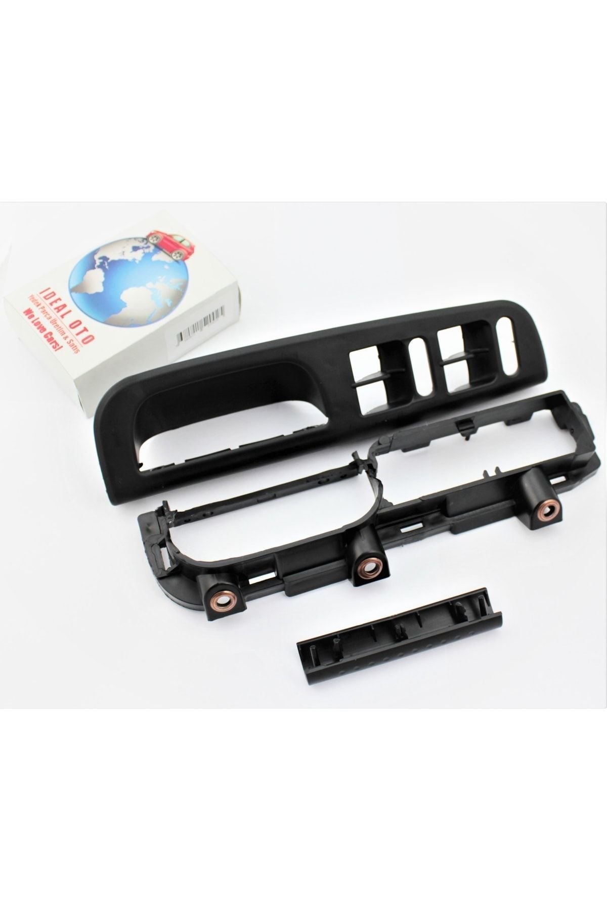 Vw Golf 4 Bora Kapı Kolu Cam Düğme Çerçeve Kapak Seti - 4 Kapılı 3b0867171a, 3b1867171e, 1j1867179a