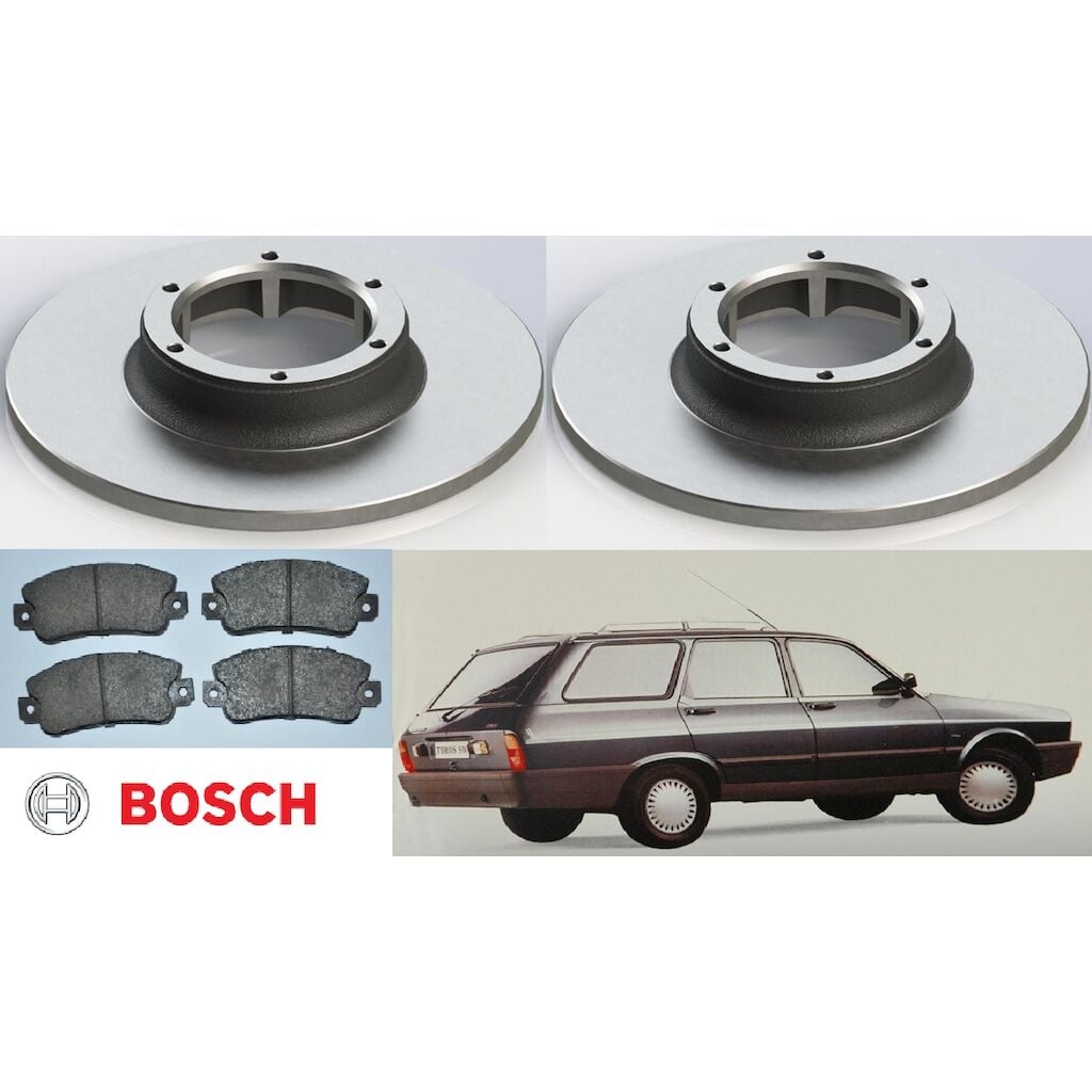 R12 Toros Ön Fren Disk Balata Set Bosch 384617656