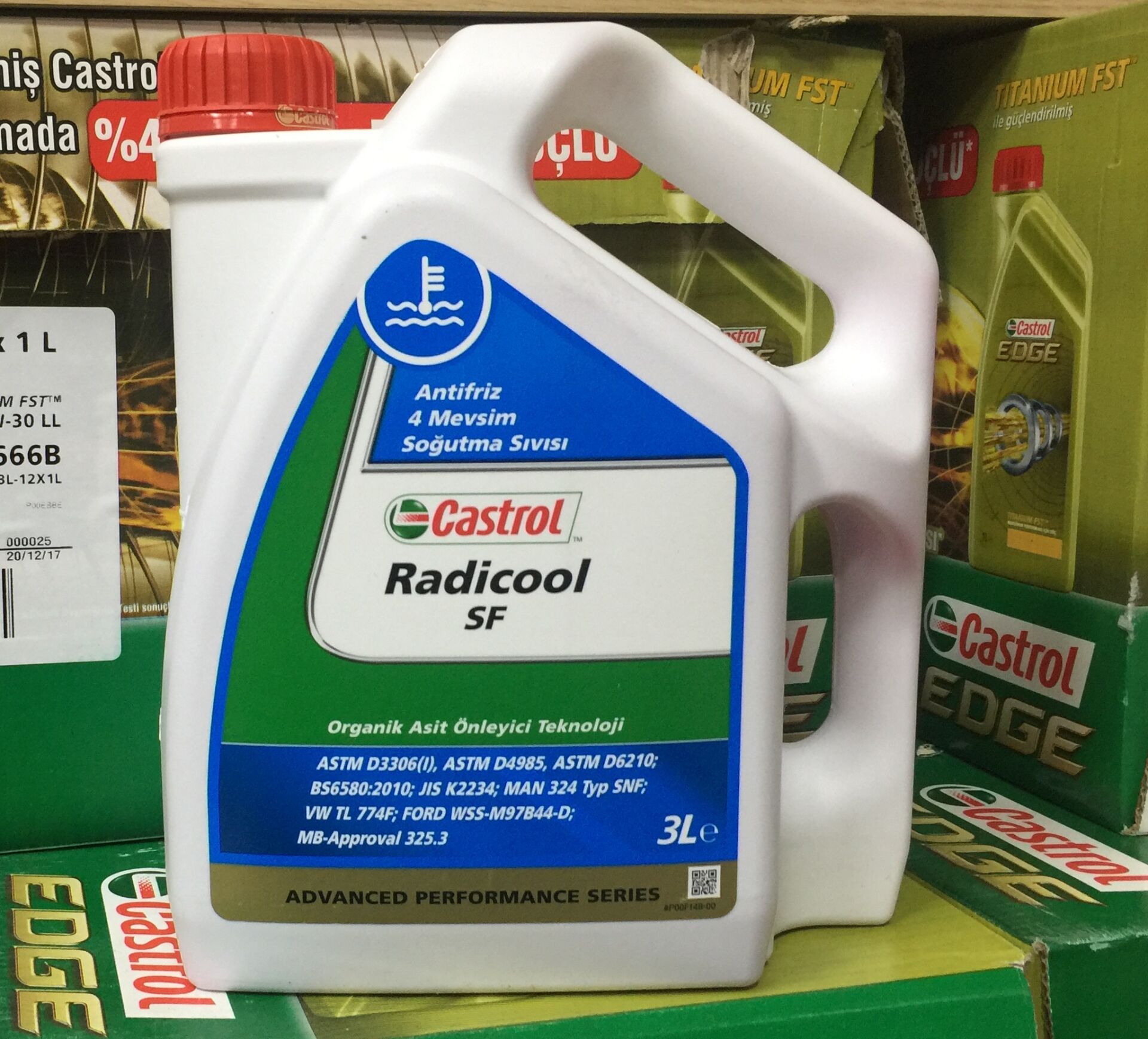 Castrol Radicool Sf Kırmızı Antifiriz 3 L Ü/T 2022