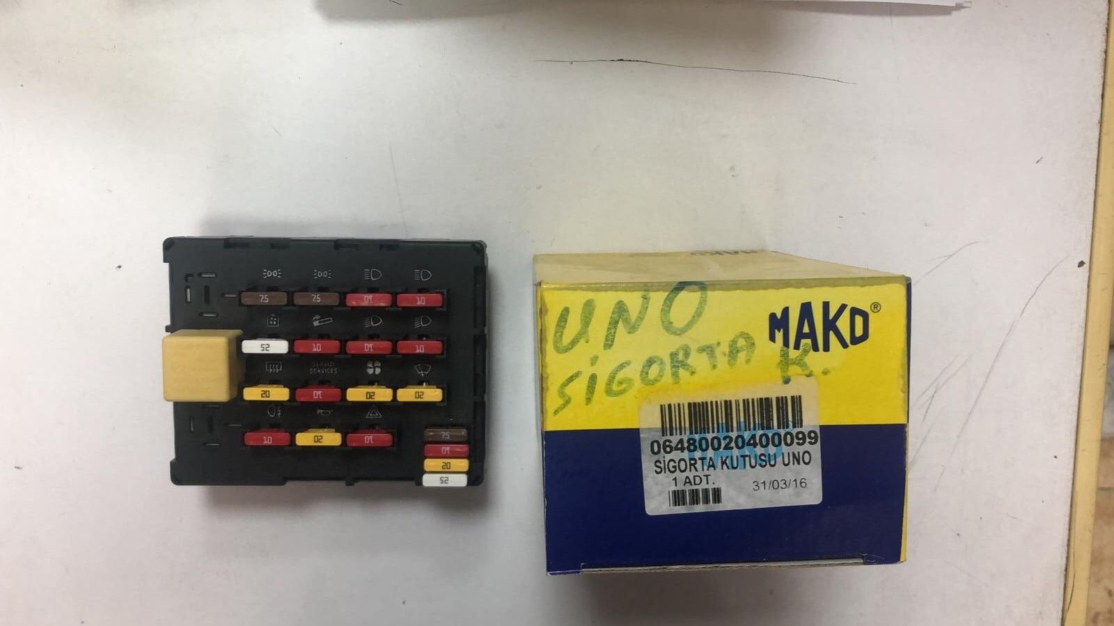 Fiat Uno Sigorta Kutusu Komple Mako