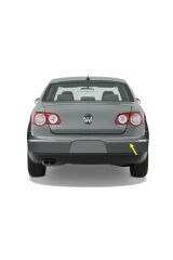 Vw Volkswagen Passat B6 Kasa Sedan 2006-2011 Sağ Arka Tampon Köşe Çıtası Krom Kaplama 3c5807460a