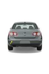 Vw Volkswagen Passat B6 Kasa Sedan Sol Arka Tampon Alt Köşe Çıtası Krom Kaplama 3c5807459a