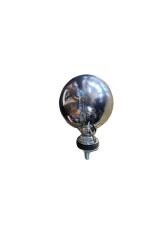 SİS LAMBASI MİNİ YUVARLIK KROM 12 VOLT AMPUL HEDİYELİ