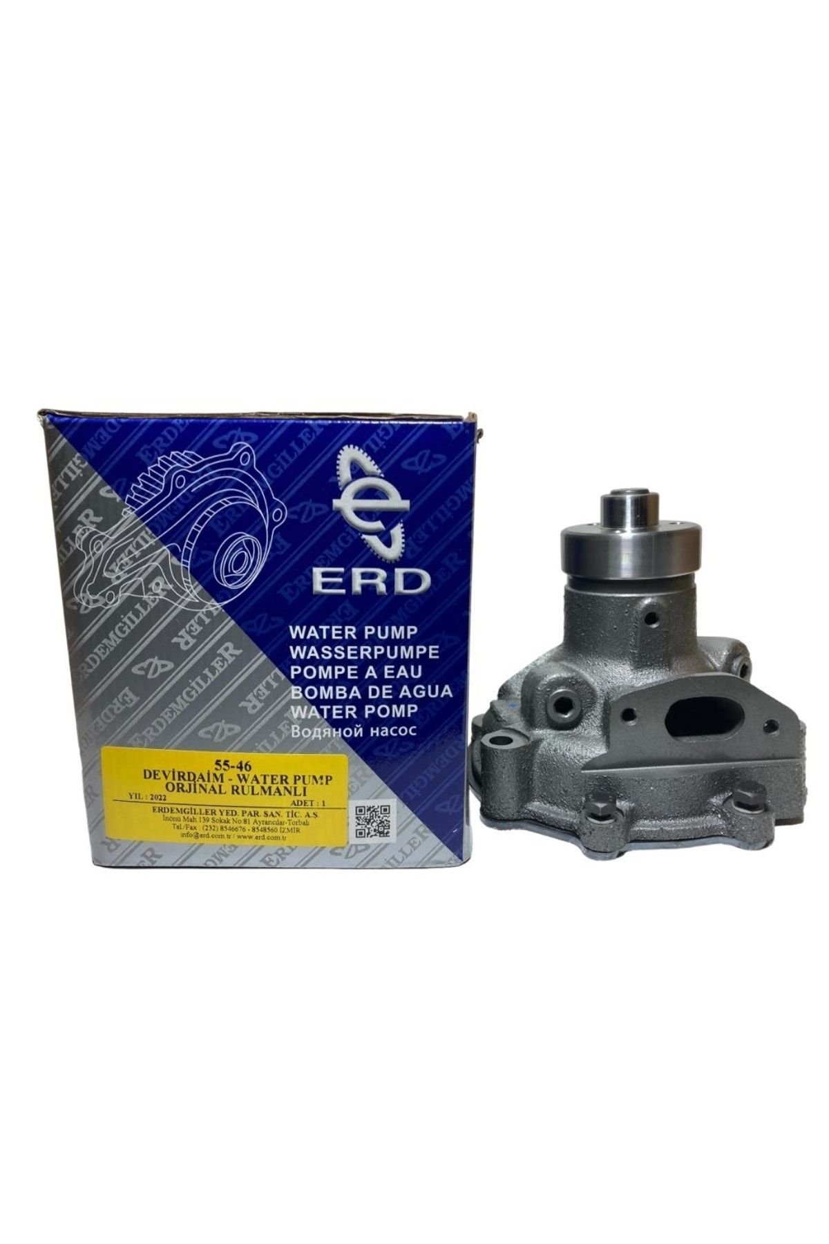 Devirdaim Komple Su Pompası Fiat Traktör New Holland Cnh 55-46/ 70-56 /80-66 /65-46