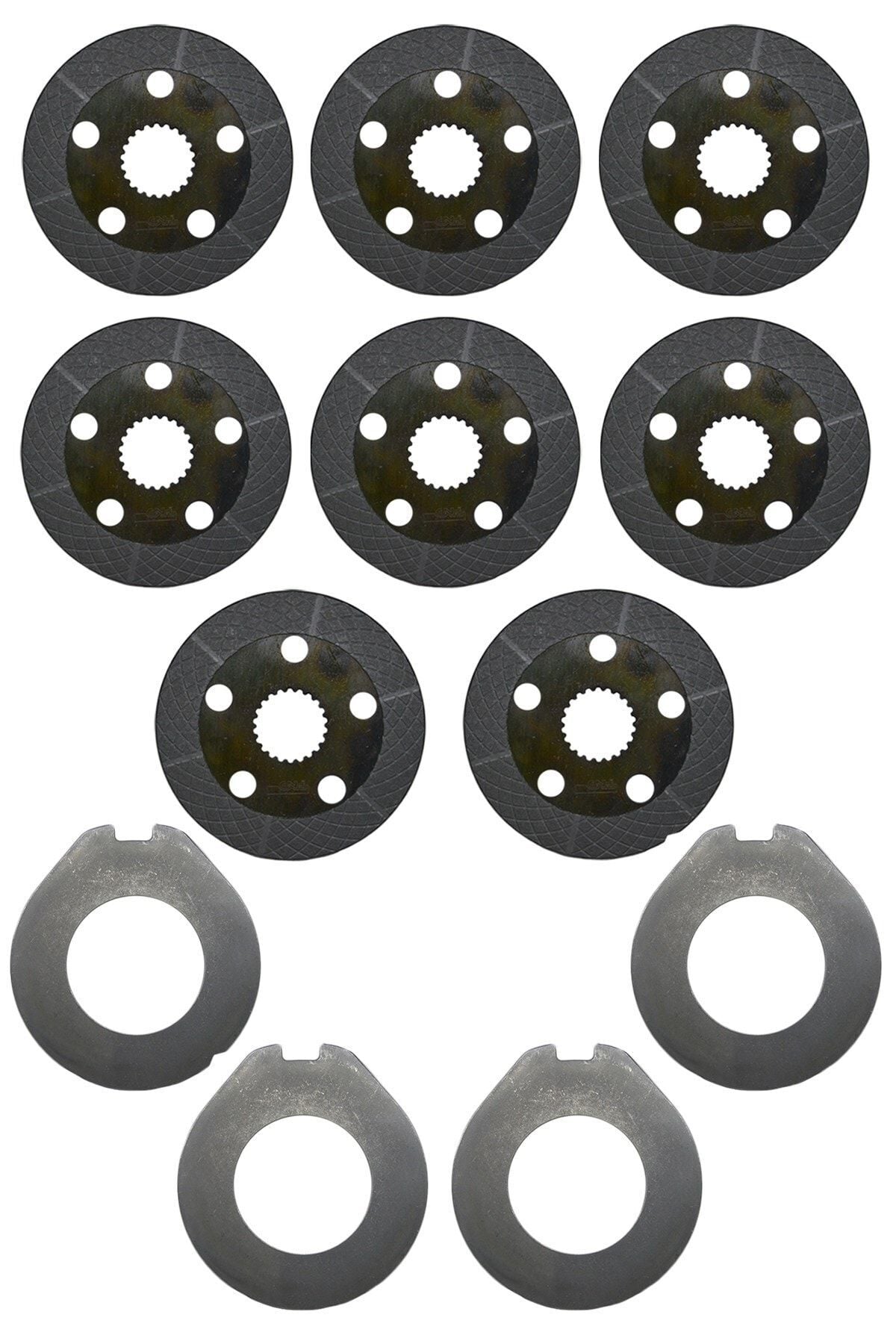 Traktör Disk Fren Balata Kiti New Holland Orijinal 8 Balata 4 Sac