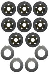 Traktör Disk Fren Balata Kiti New Holland Orijinal 8 Balata 4 Sac