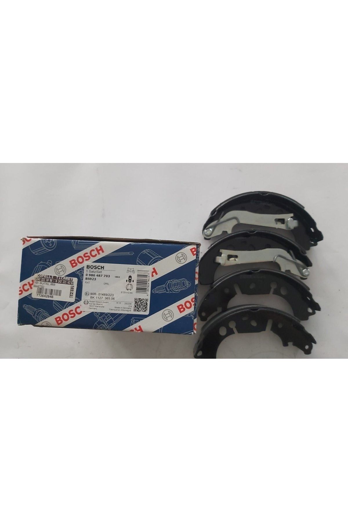 2006- Lınea G. Punto Fıorıno 2007- Opel Corsa D Cıtroen Nemo Peugeot Bıpper Arka Fren Balata Uyumlu