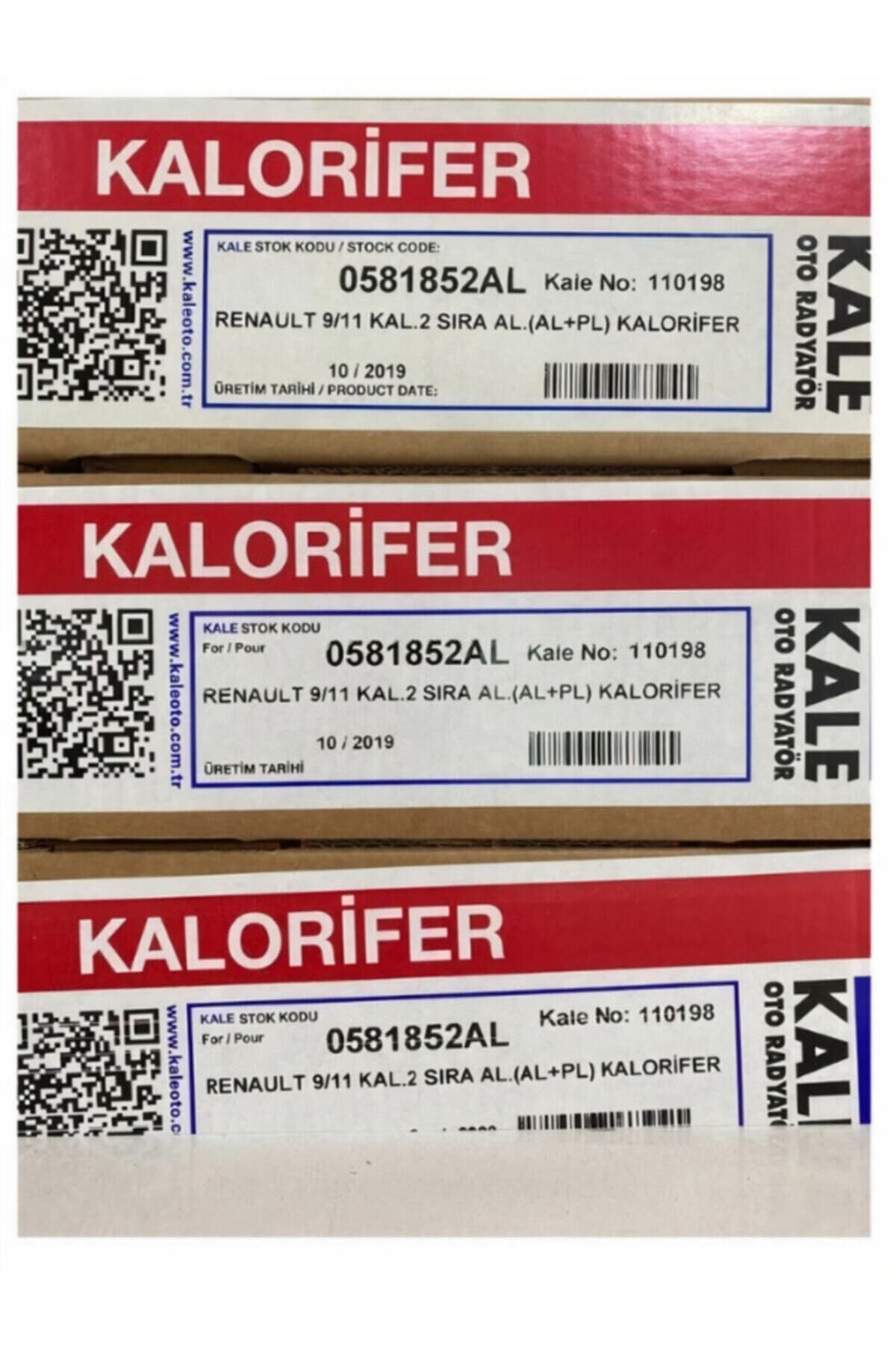 7701027040- 0581852al Kalorifer Radyatoru R9-r11