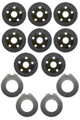 CNH Traktör Disk Fren Balata Kiti New Holland Orijinal 8 Balata 4 Sac
