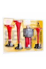 Seger Kompresörlü Havalı Korna Melodili 12v