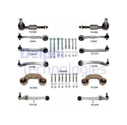 DELPHI TC1500KIT On Alt Takim Set-Rot Basi & Aski Rotu Dahil (Audi A4 00-08) 8E0407151M (WF991633)