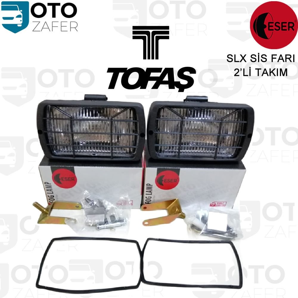 Tofaş Doğan Kartal Şahin Slx Sis Farı Sis Lambası 2'li Takım