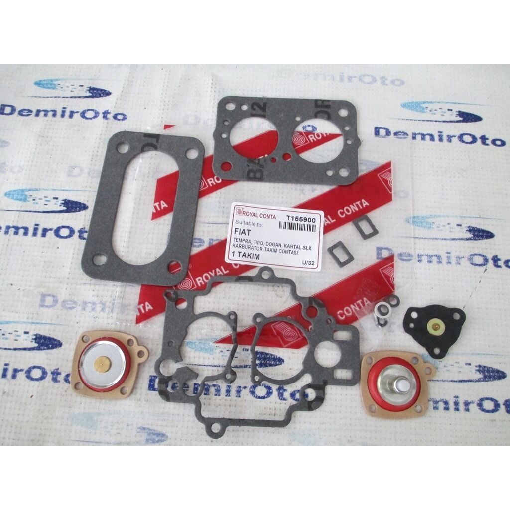 T155900 Karbüratör Conta Takimi Ve Diyafram Seti Dogan Slx-Tempra 450376265