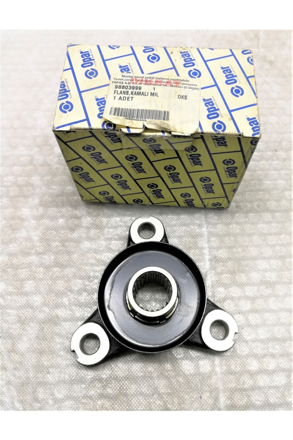 OPAR Orjinal Kamalı Mil Flanşı Ym Doğan Şahin Kartal Slx 98803999