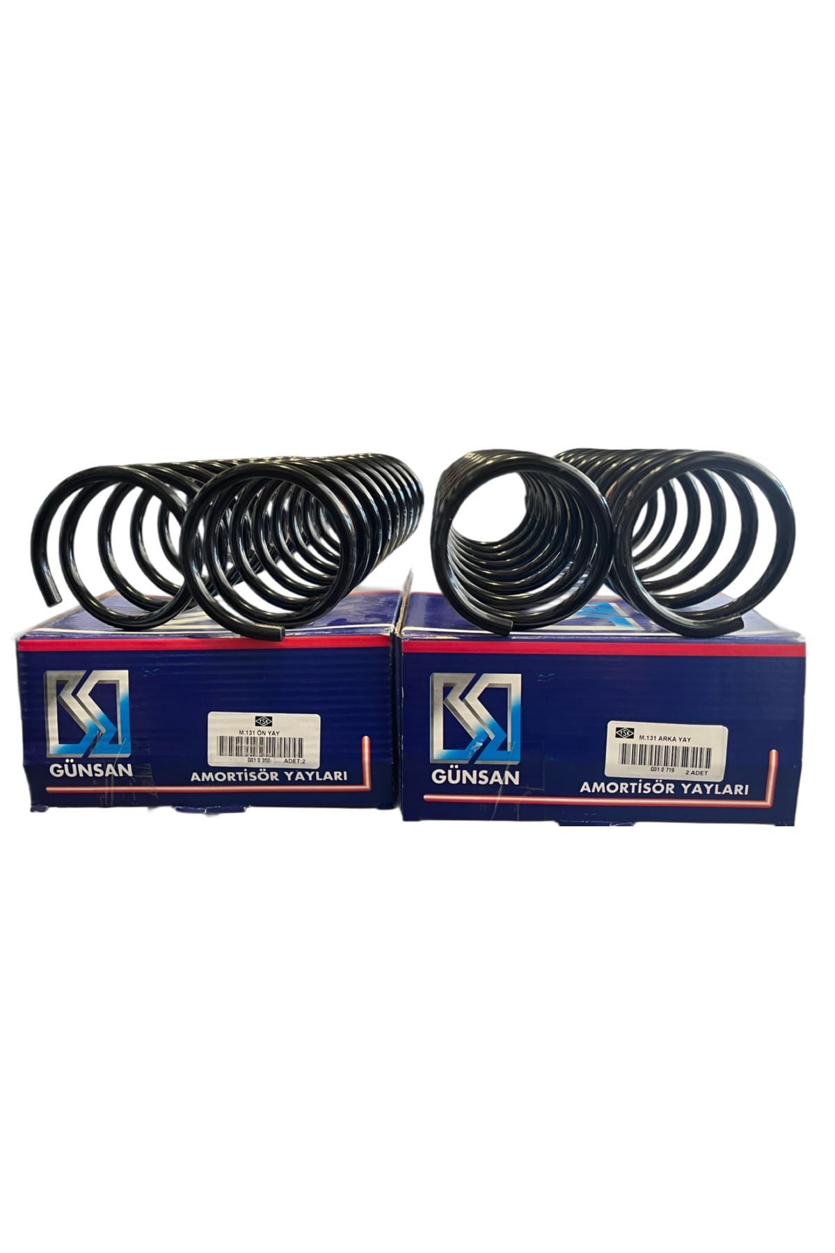 Tofaş Doğan Şahin Ön Arka Takım Helezon Yayı Günsan Montaj Malı