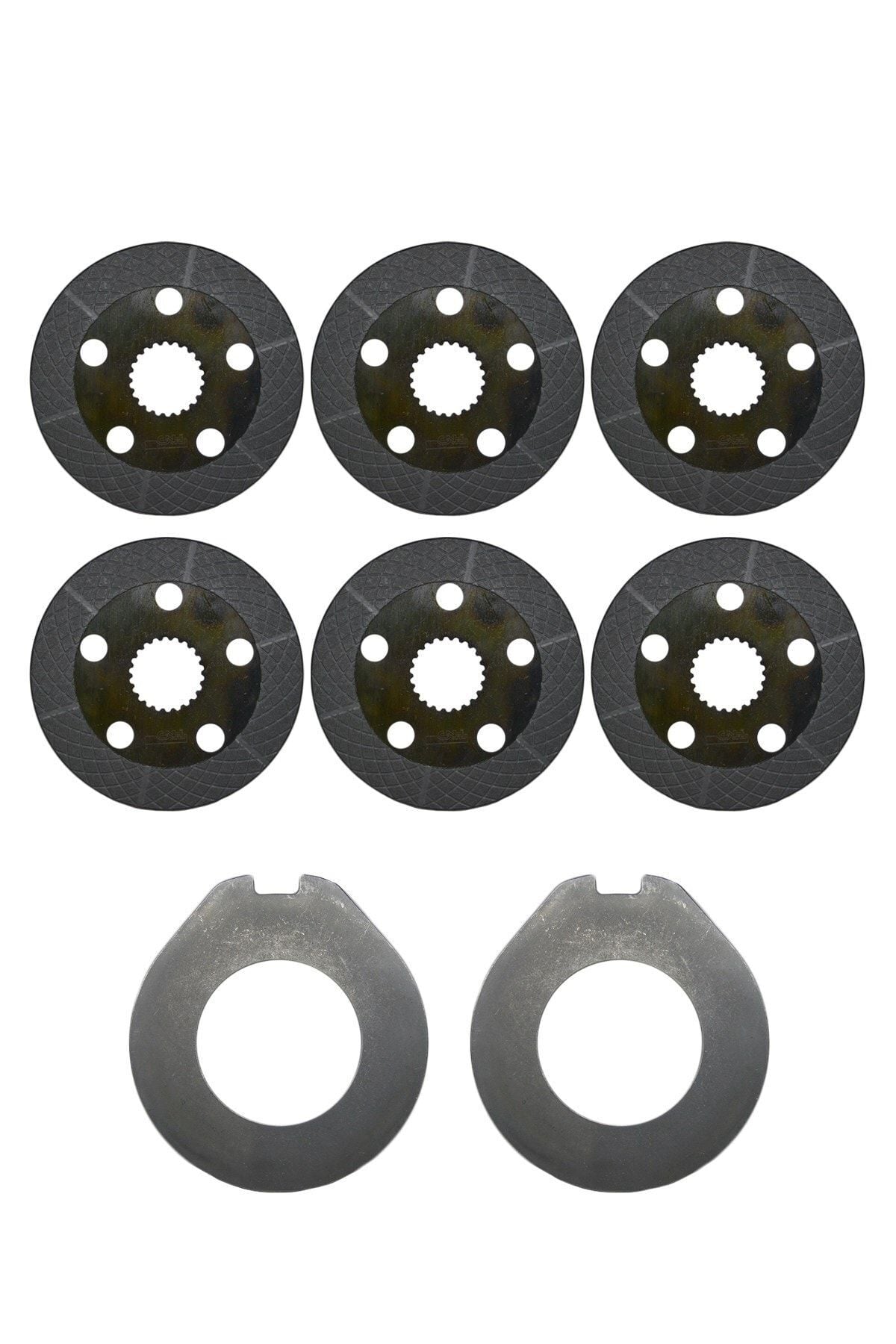 Traktör Disk Fren Balata Kiti New Holland Orijinal 6 Balata 2 Sac
