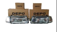 Opel Vectra A Far Komple 93-95 Sağ Sol Far Sinyal Kit Depo