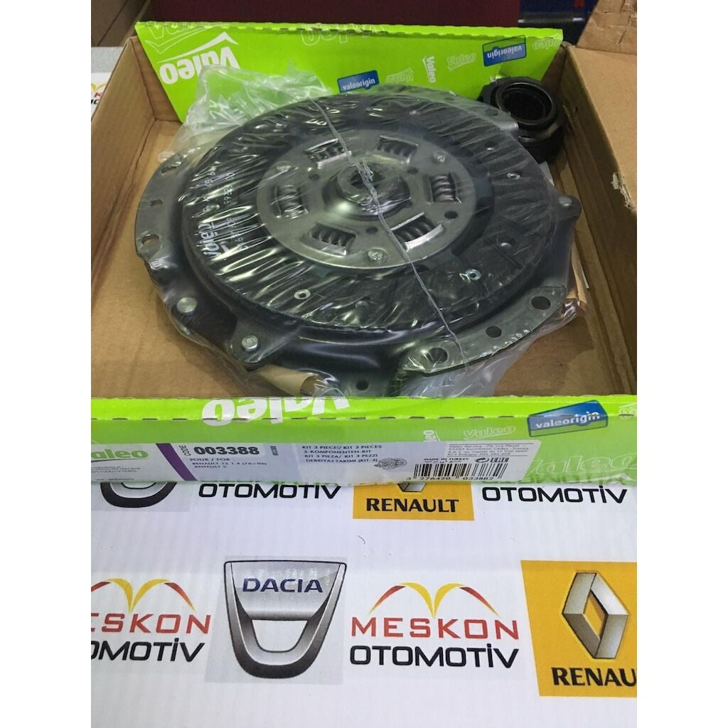 Valeo 3388 Yesil Kutu R12 Toros 1.4 Debriyaj Seti 296839577