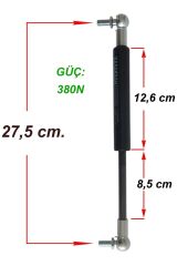 Binbir Trend 47517743 New Holland Traktör Kapı Amortisörü 27,5 Cm (380n)