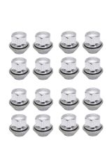 OEM Fiesta Oto Bijon Somunu Krom Yüksüklü 16 Adet 19mm Om