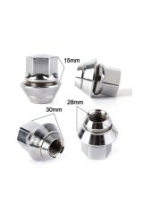 OEM Kuga Bijon Somunu Krom Yüksüklü 20 Adet 19 mm