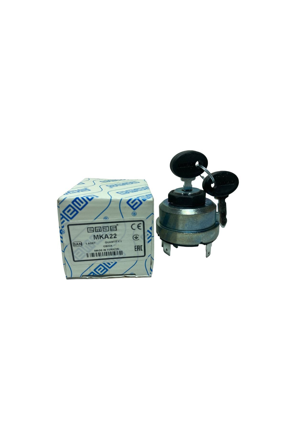 EMAS Fiat Traktör Marş Ve Kontak Komple 55-46 65-46 70-56 80-66 54-c Mka22 Tt Seri Td