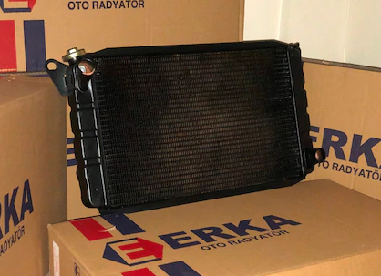 Renault 12 Toros 3 Sıra Süper Komple Bakır Su Radyatörü