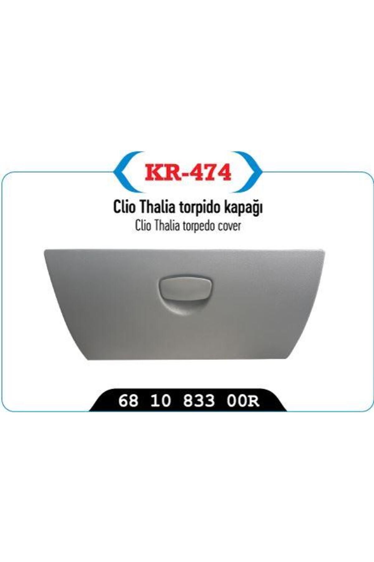 Renault Clio Symbol Thalia Torpido Kapağı Gri - 681083300r Kr-474