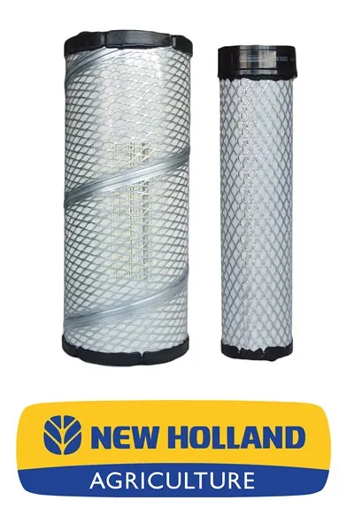 New Holland Tt-Td-Tn-T4-56 Serisimotor Hava Filtresi Kiti Iç-Dış Tek Ebat
