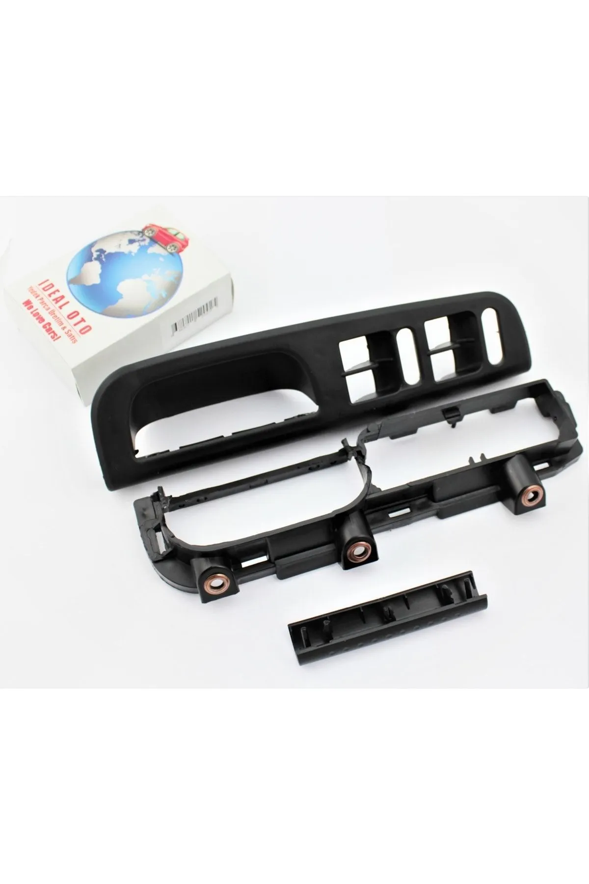 Vw Golf 4 Bora Kapı Kolu Cam Düğme Çerçeve Kapak Seti - 4 Kapılı 3b0867171a, 3b1867171e, 1j1867179a