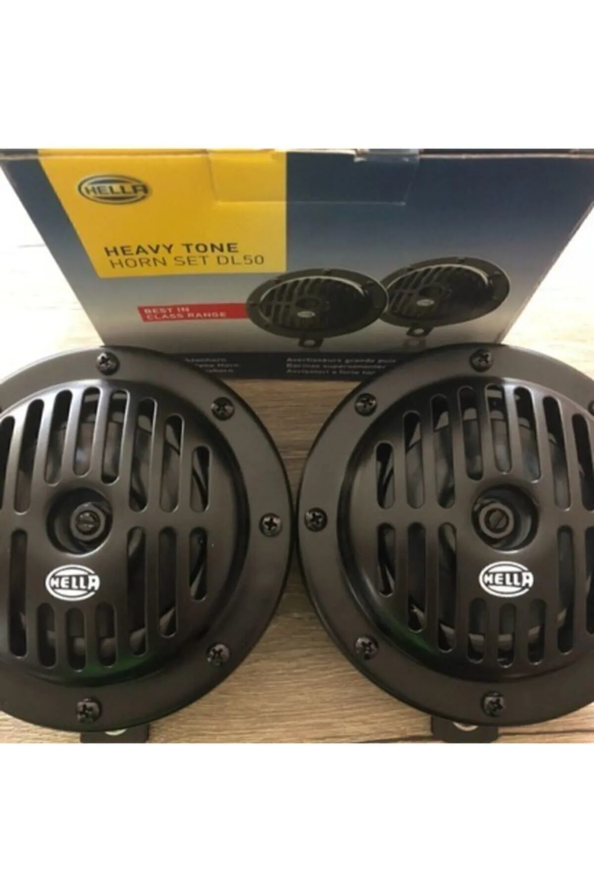 Dl50 Süperton Korna Ikili Set 12 Volt Yeni Model Perçinli