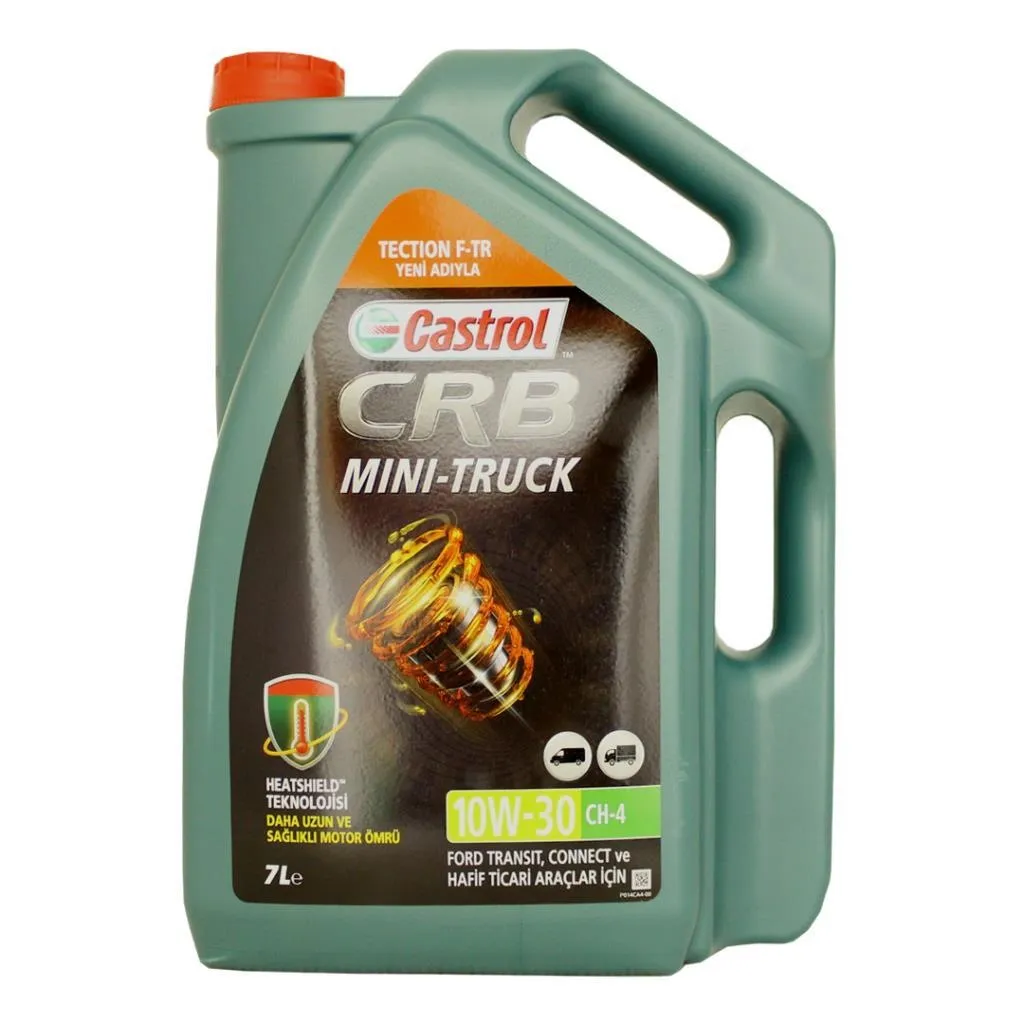 Castrol CRB Mini-Truck 10W-30 CH-4 Sentetik Motor Yağı 3 x 7 L