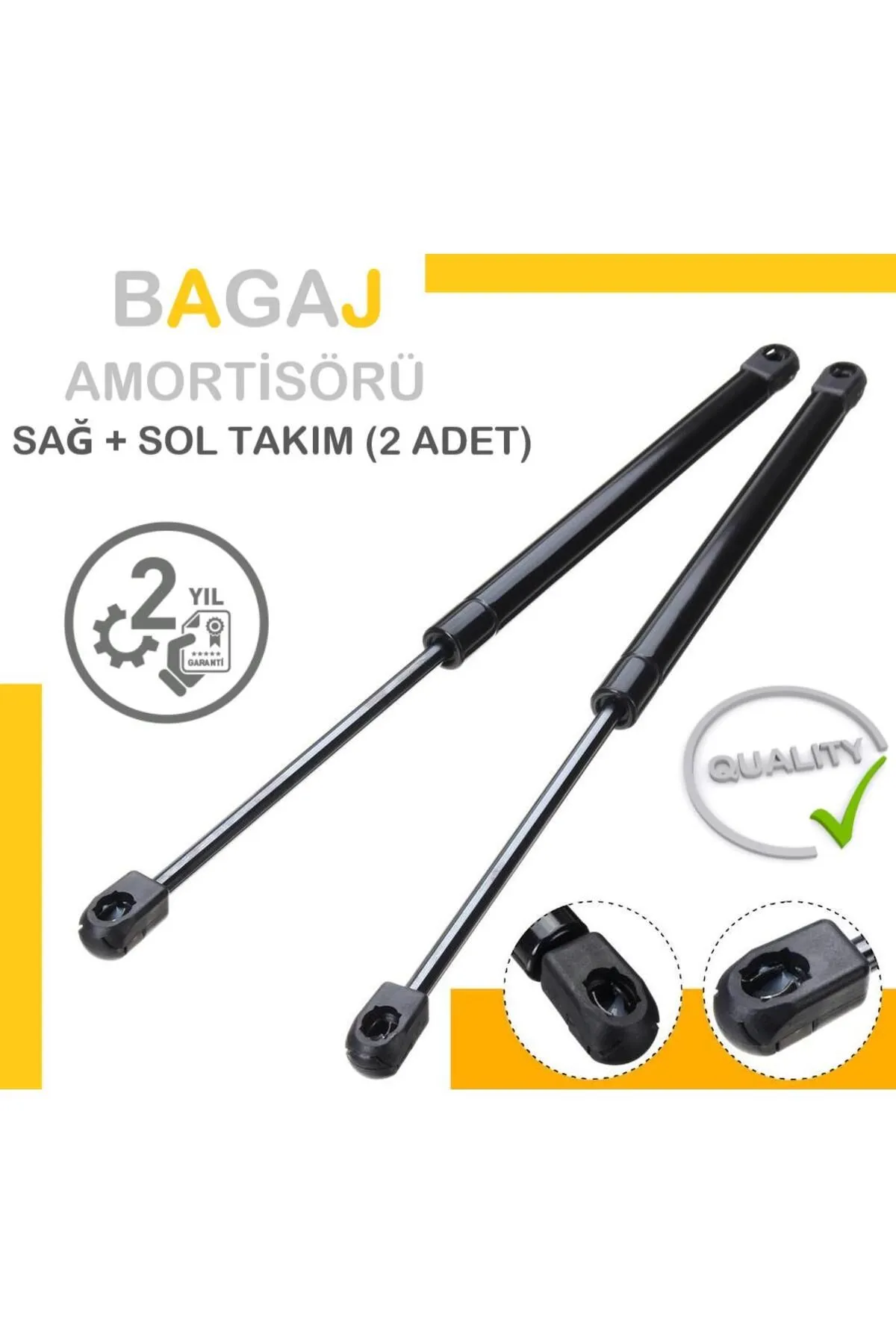VOLKSWAGEN JETTA SAĞ + SOL BAGAJ AMORTİSÖRÜ TAKIMI 2011--2017