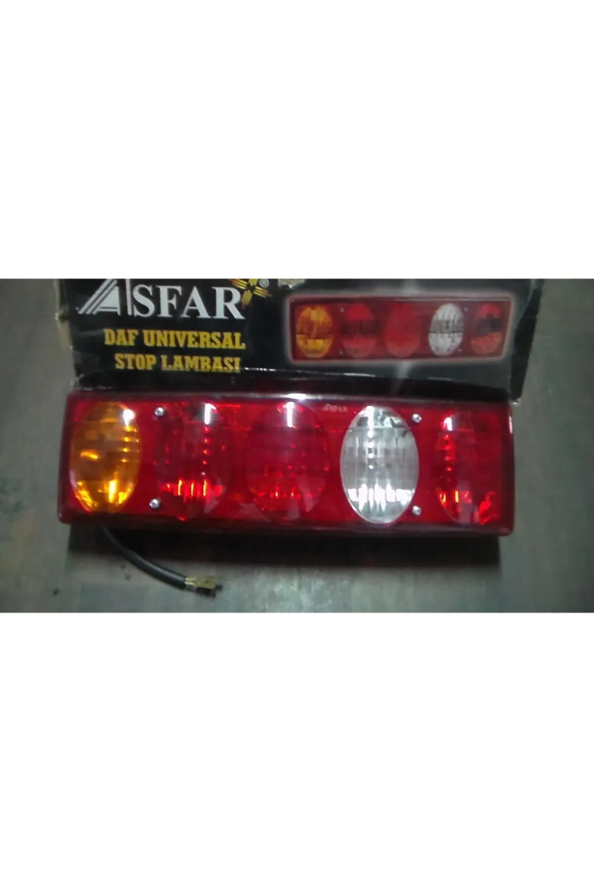 Stop Lamba Kablolu Neko Ford V184- Daf 5 Mercekli-Sağ Sol Takım