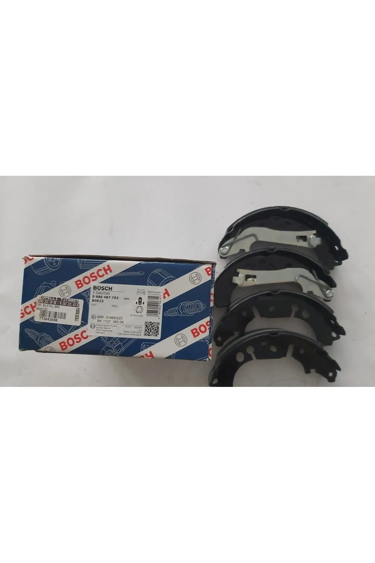 2006- Lınea G. Punto Fıorıno 2007- Opel Corsa D Cıtroen Nemo Peugeot Bıpper Arka Fren Balata Uyumlu
