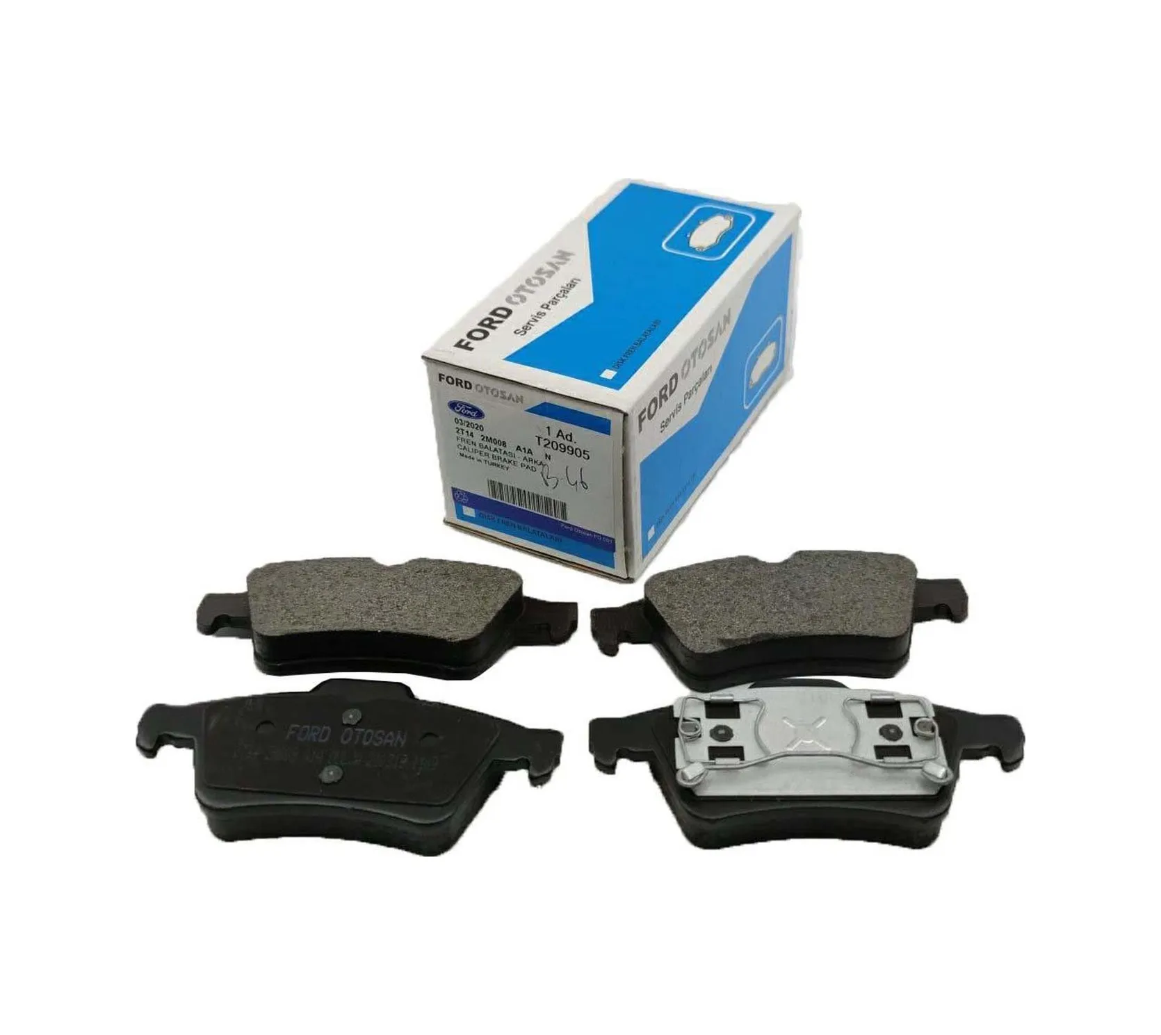 Ford Connect Arka Disk Fren Balata 2002-2013 Otosan